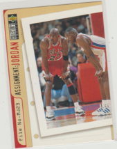 1996 Michael Jordan Lets think this over Assigment Jordan Upper Deck Card#363 .. - £3.11 GBP