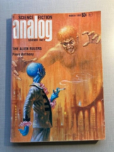 Analog Science Fact Fiction Magazine Piers Anthony Vol 81 No 1 March 1968 - £3.83 GBP