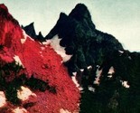 Great Northen Railroad Peaks of Cascade Mountains UDB UNP Vtg Postcard - $9.76