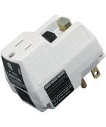 Woods 14650006-6 Shockshield White GFCI Plug with Surge Protection, Pref... - $49.18 CAD