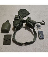 VTG US Military Vietnam Web Belt Set Nylon Belt w/ 100 RD Pouch Medical ... - €147,18 EUR