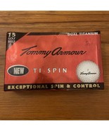 Tommy Armour Ti-Spin Golf Balls Dual Titanium Open Box of 12 of 15 Balls - £11.79 GBP