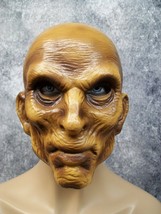 Creepy Mummy Face Costume Mask Old Man Grandpa Gramps Geezer Wizard Purg... - €10,90 EUR