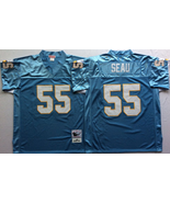 #55 Junior Seau Blue Jersey - $45.00