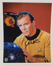 William Shatner in Star Trek TV series (landscape portrait) Signed Photo 8 x 10 - £116.81 GBP