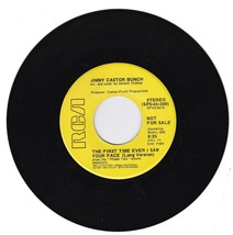 Jimmy Castor Bunch. The First Time Ever I Saw Your Face. 45rpm record on... - $92.26 MXN