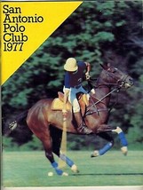 San Antonio Polo Club 1977 Texas Souvenir Program with Glossary  - $34.61
