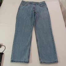 Levi's 550 Women's Blue Cotton Denim Jeans Size (36 × 32) image 10