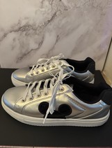Disney Mickey Mouse Black Head Character Court Sneakers Shoes Size 9 - $25.74