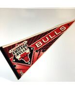WinCraft Chicago Bulls Pennant Flag Banner Vintage 1990s Full Size - $9.50