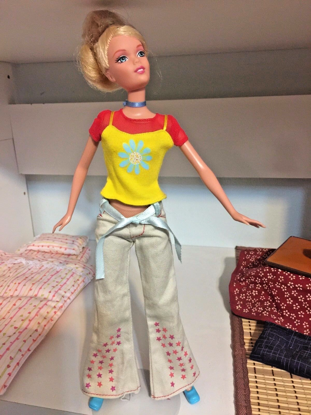 Barbie Liv My Scene Any 11.5" Doll Clothing Outfit ~ Pants Top Shoes EUC No Doll - £11.60 GBP