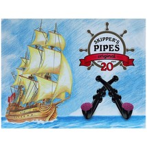 Coletta SKIPPER&#39;S Pipes Sweet licorice 20pc. -Made in Sweden FREE SHIPPING - £17.06 GBP