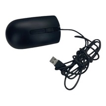 Dell Optical USB Mouse Wired, Black, 3 Button, Scroll Wheel, MS116p works - £3.87 GBP