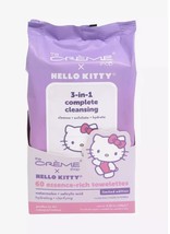 The Crème X Hello Kitty 3-in-1 Complete Cleansing Towelettes, Cleanse + ... - $14.52