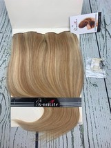 Clip in Human Hair Extensions Balayage Remy Thick Blonde 12in 120g 8pc - $61.75