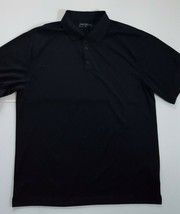 NIKE Men&#39;s Dri Fit Golf Polo Shirt Black Size Large - £14.15 GBP