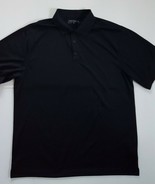 NIKE Men&#39;s Dri Fit Golf Polo Shirt Black Size Large - $17.99