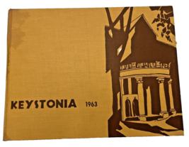 Yearbook 1963 Keystonia Kutztown State College Pennsylvania PA Book - $27.91