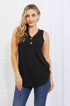 BOMBOM One Wish Ribbed Knit Top in Black - £22.45 GBP
