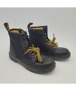 Dr. Martens Junior 1460 J Black Patent Leather Lace-up Boots Size 4 US - $54.14 CAD