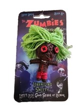 Zumbies Walking Thread KeyChain Unsmiling Smitty Good Humor Gift Accessory - $6.76