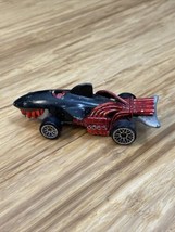 1996 Hot Wheels Sharkruiser Predatory Power! Black Shark Red Chrome Teet... - $11.88