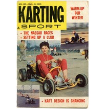 1960s Karting Sport magazine cover Go-Kart   | 24X18 inch POSTER | wall art - £20.05 GBP