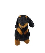 Melissa and Doug Plush Dachshund Puppy Brown Black Wiener Dog Stuffed An... - €9,01 EUR