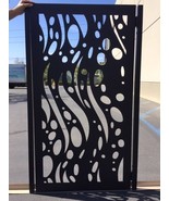 Yard Metal GateᅵSide Alley GateᅵPool Steel GateᅵGarden GateᅵGeometric Mo... - $21,994.59 MXN