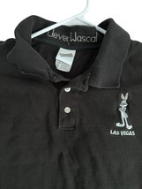 Warner Bros Bugs Bunny Polo Shirt Mens XL Clever Wascal Cartoon Embroide... - $39.95 CAD