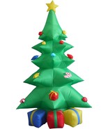 8 Foot Christmas Inflatable Tree Balloon Yard Garden Lighted Decoration ... - £62.79 GBP