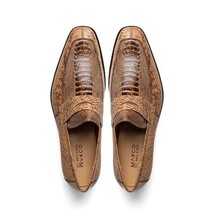 Fangio Classic Penny Loafer Genuine Ostrich Leg Quill Shoes Orix image 5