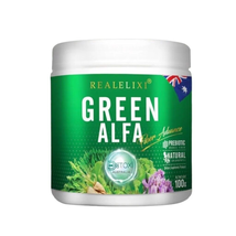Real Elixir Green Alfa Fiber Advance Chlorophyll plus Prebiotic Natural 100 G - $36.96