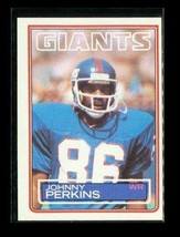 Vintage 1983 Topps Football Trading Card #132 Johnny Perkins New York Giants - £3.93 GBP