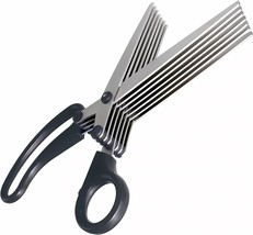 Sunstar Stationery S3711455 7 Blade Shredder Scissors 7.9 inches 200 mm ... - $38.96