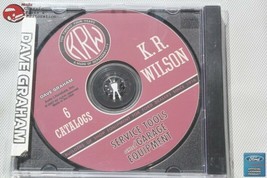 K R Wilson Service Tools Garage Equipment Six Volumes Catalogue CD Rom D... - $35.34