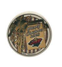 Minnesota Wild 2005 Merry Christmas Puck NHL Special Edition Holiday - White - $19.79