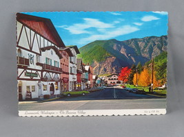 Vintage Postcard - Leavenworth Washington Bavarian Village - Dexter Press - £11.79 GBP