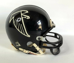 Vintage 1995 Atlanta Falcons Riddell Mini Football Helmet Black Size 3 5/8 - £23.35 GBP