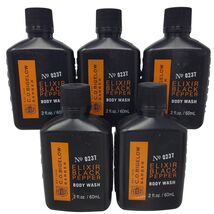 C.O. Bigelow Black Pepper Body Wash No 0237 Travel Size 1 oz x 5 New - $17.47