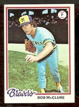 Milwaukee Brewers Bob Mc Clure 1978 Topps # 243 VG/EX - £0.39 GBP