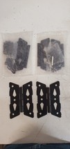 6 Qty of Butterfly Hinges Contemporary 8&quot; Black NW38943Q (6 Quantity) - $927.64 MXN