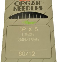 Pfaff Organ Sewing Machine Needle 134R-80 - $92.91 MXN