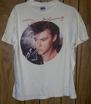 Paul Young Concert Shirt 1985 Nine Go Mad With Davy Crockett Single Stitched XLG - £129.61 GBP