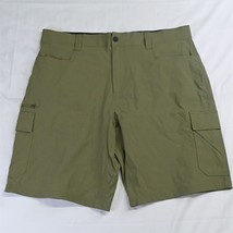 Orvis 38 x 10&quot; Olive Green Outdoor Tactical Fishing Cargo Shorts - £19.22 GBP