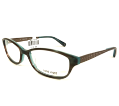 Nine West Petite Brille Rahmen NW8000 031 Blau Schildplatt Cat Eye 51-16-135 - £51.02 GBP