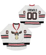 #00 Griswold Movie Hockey Jerseys Christmas Vacation Jersey White, Mens ... - $20.62