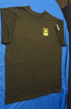 U.S. Army Black And Yellow Short Sleeve Crewneck Physical Training T-SHIRT Large - £14.22 GBP