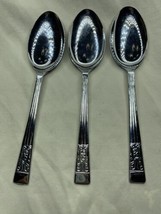 3 piece Bilchrome Sheffield England silverware set. 3 spoons. - £6.94 GBP