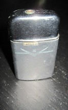 Ronson Varaflame Windlite Flip Top Silver Tone Engraved "Dale" Butane Lighter - $15.99